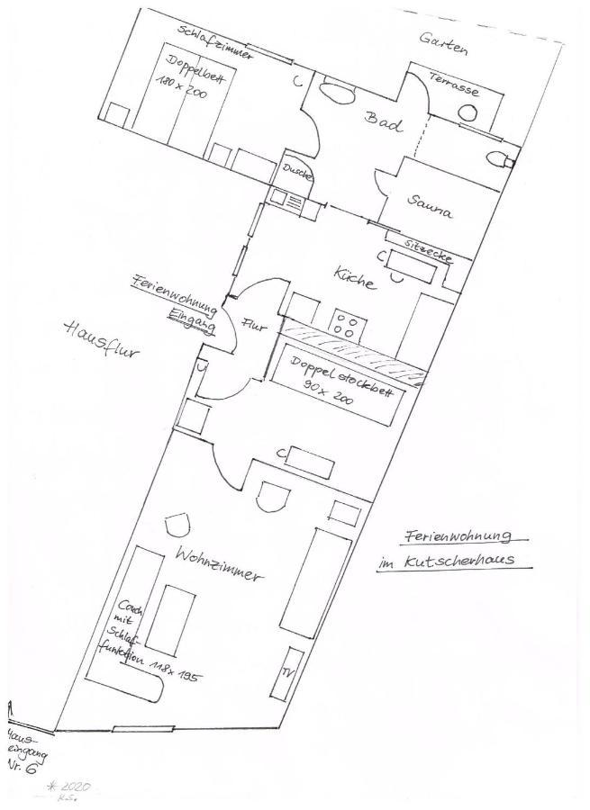 Ferienwohnung Kutscherhaus Wernigerode Exterior foto